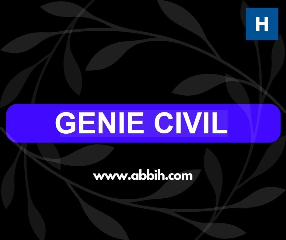 STAGIAIRE GENIE CIVIL OPTION TP