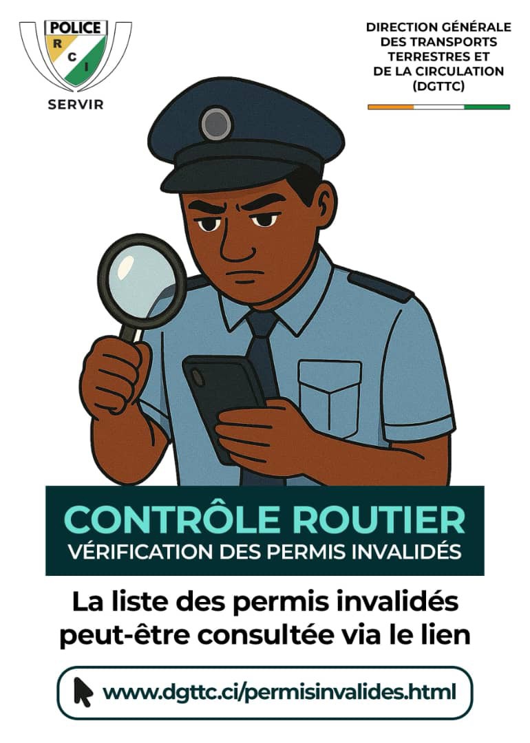 VERIFICATION DE SON PERMIS