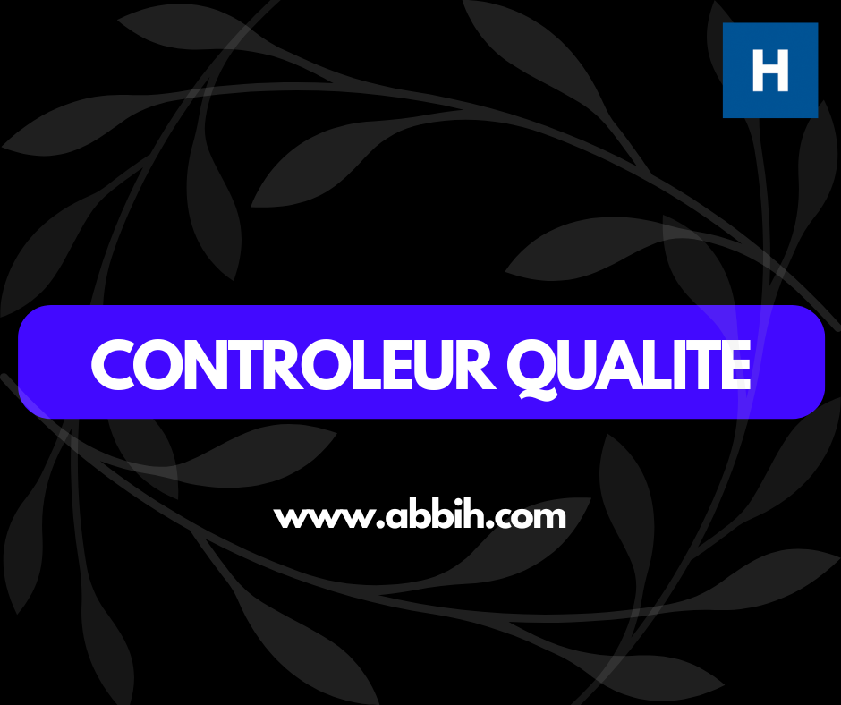 CONTROLEUR QUALITE JUNIOR