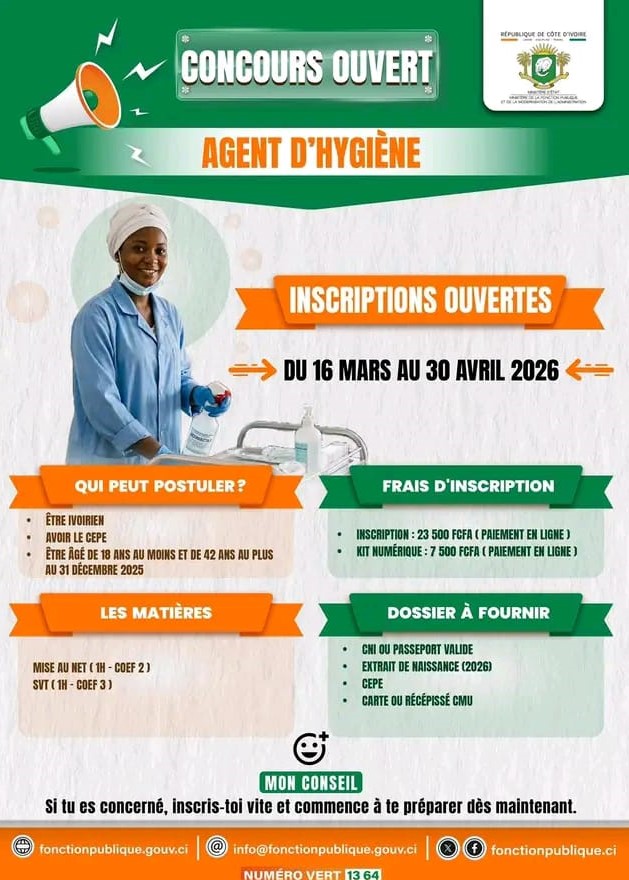 AGENTS D'HYGIENNE