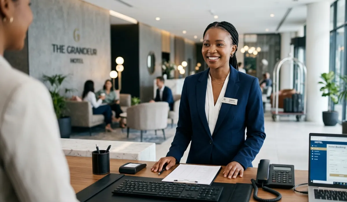 HR BUSINESS CENTER RECRUTE RECEPTIONNISTE ASSISTANTE