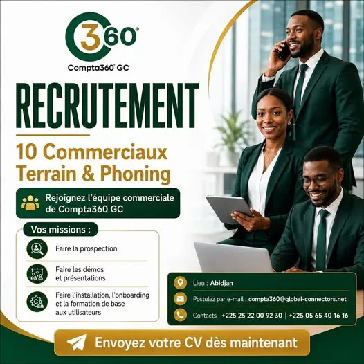 COMPTA360 GC RECRUTE COMMERCIAUX
