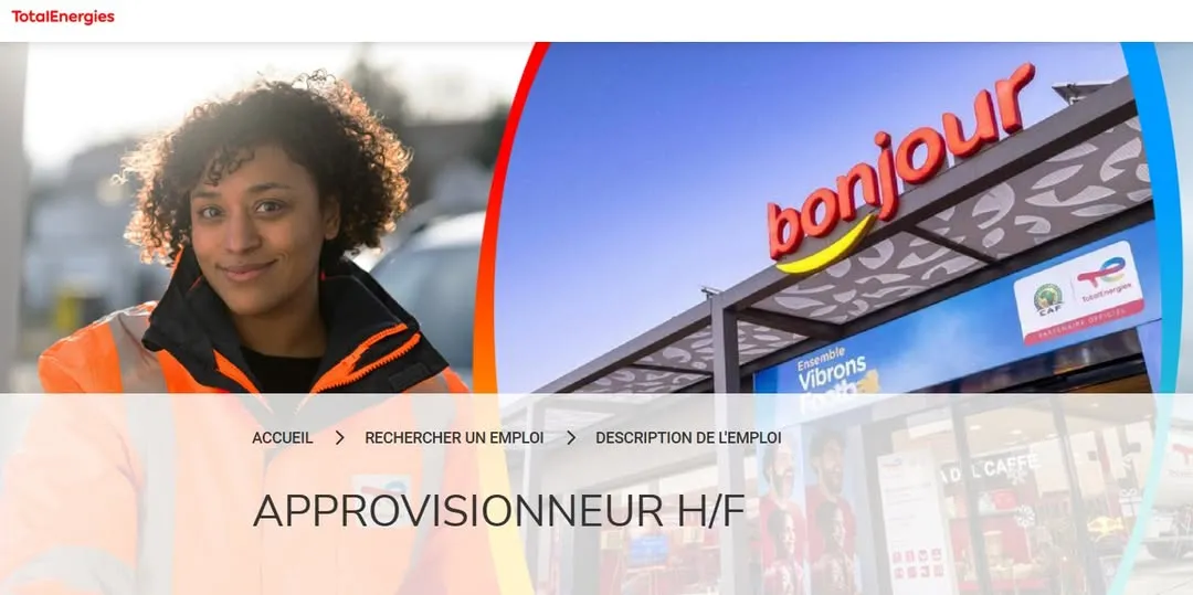 TOTAL ENERGIES RECRUTE APPROVISIONNEUR (H/F)