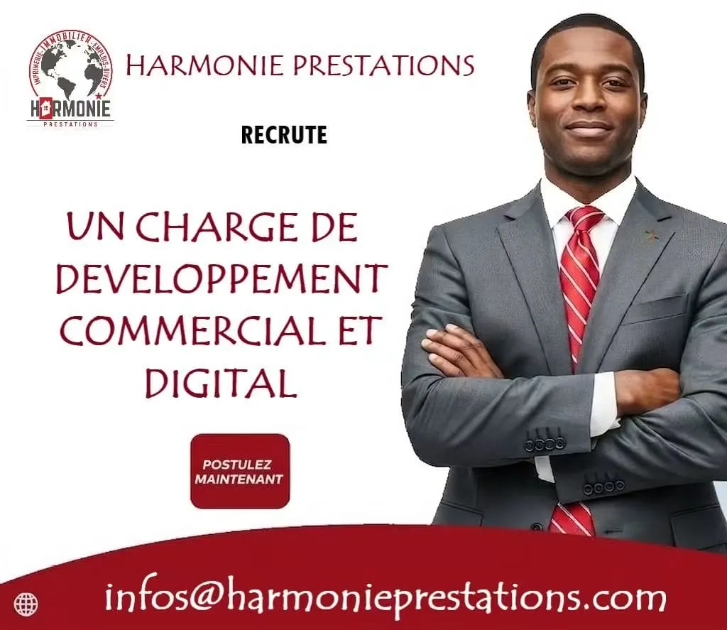 CHARGE DE DEVELOPPEMENT COMMERCIAL ET DIGITAL - ABIDJAN