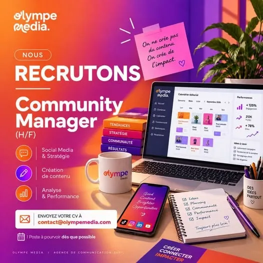 RECRUTEMENT COMMUNITY MANAGER (H/F)
