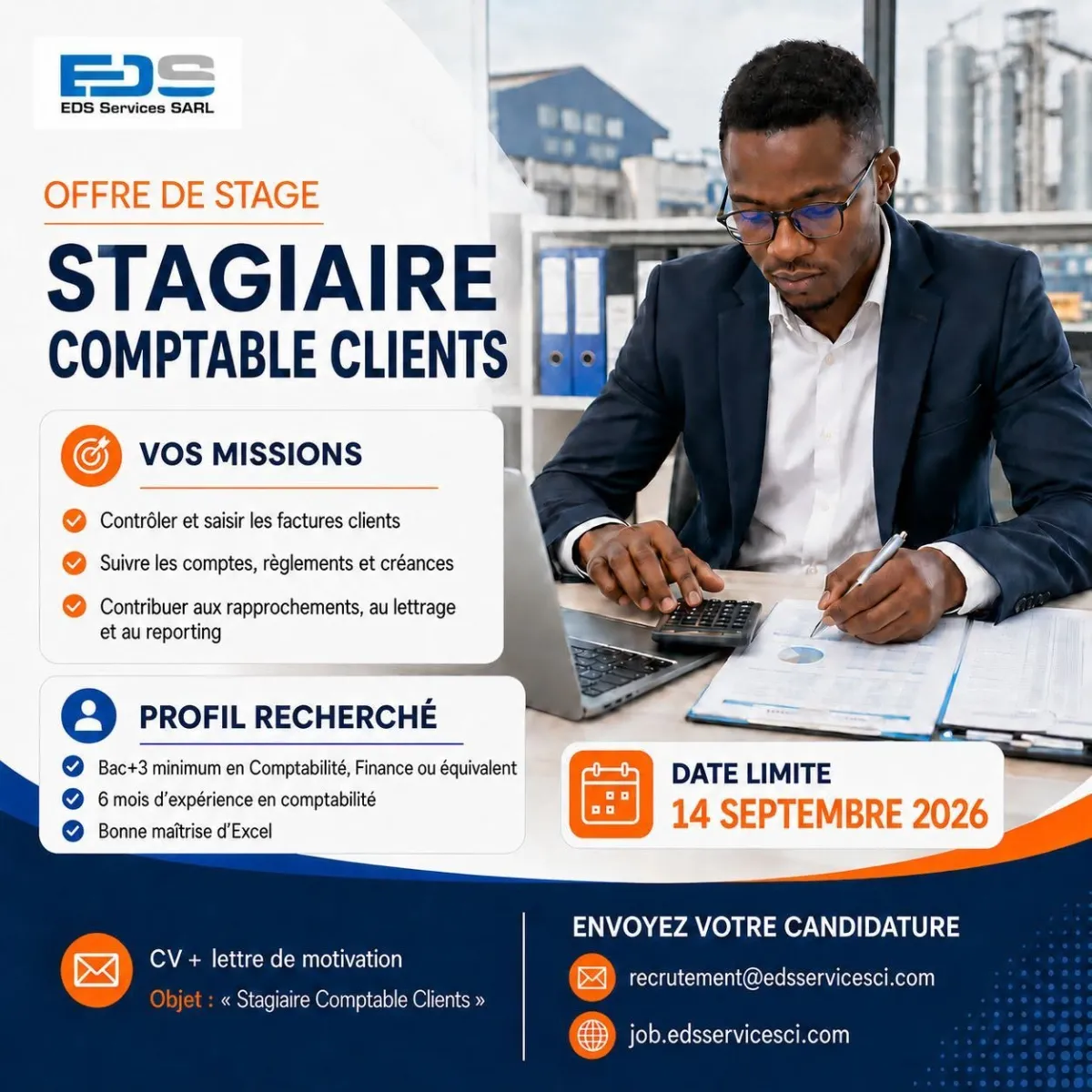 STAGIAIRE COMPTABLE CLIENT (H/F)