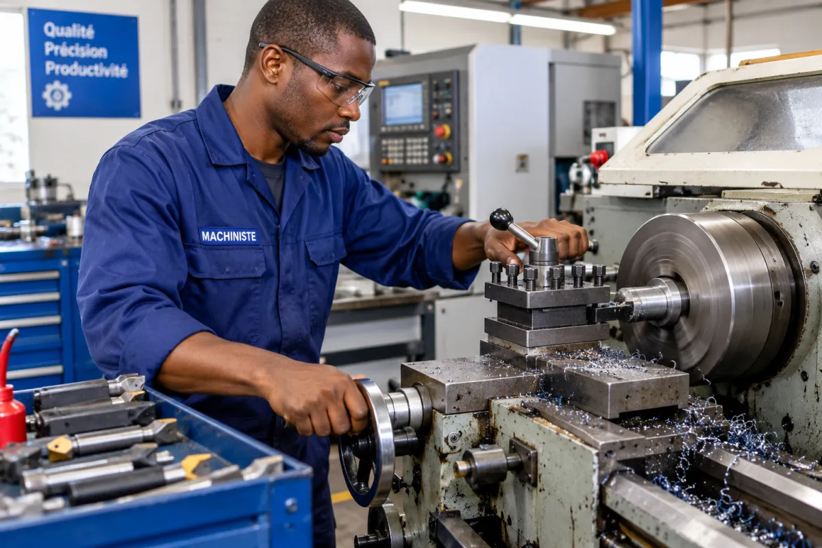 RECRUTEMENT MACHINISTE - CONDUCTEUR DE LIEU DE PRODUCTION