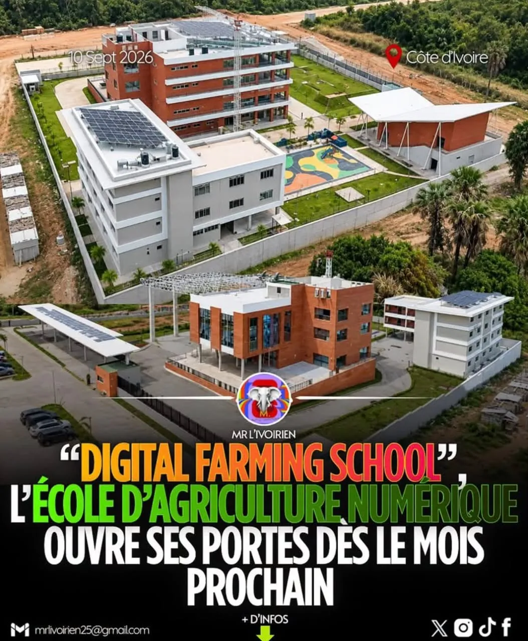 FORMATION GRATUITE : AGRICULTURE NUMÉRIQUE / 50 PLACES OFFERTES À YAMOUSSOUKRO