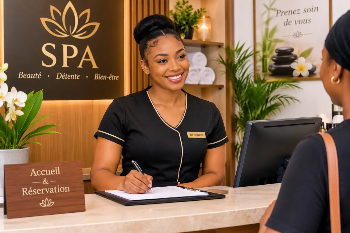 INSTITUT DE BAUTE RECRUTE RECEPTIONNISTE SPA
