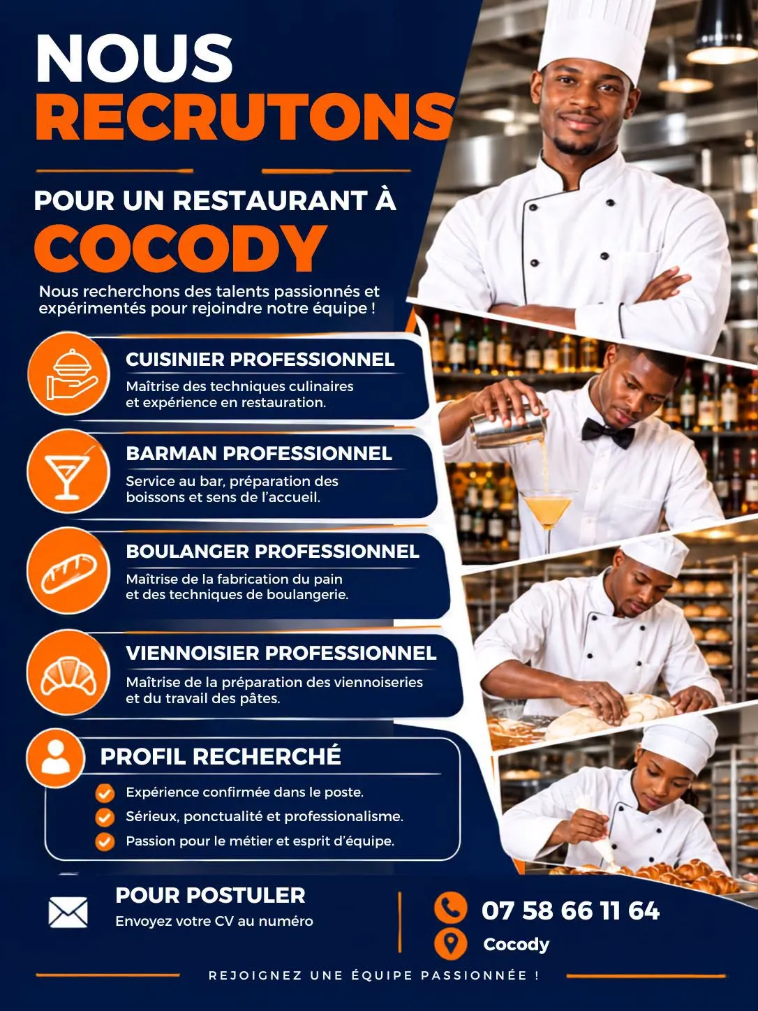 RECRUTEMENT DE PLUSIEURS POSTES