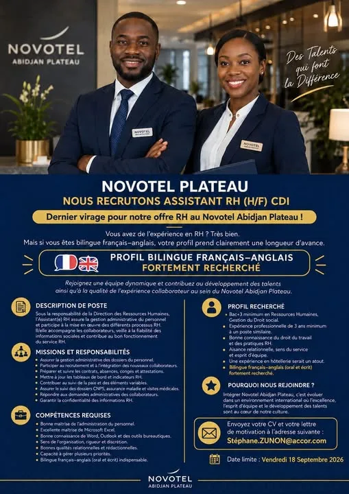 RECRUTEMENT ASSISTANT RH (H/F)