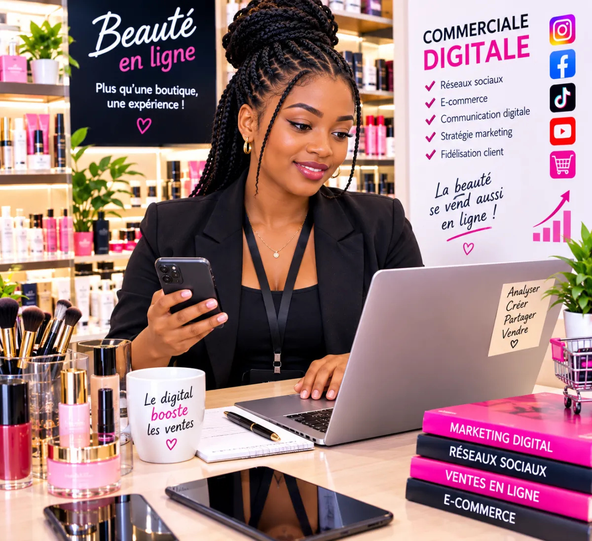 RECRUTEMENT COMMERCIALE DIGITALE H