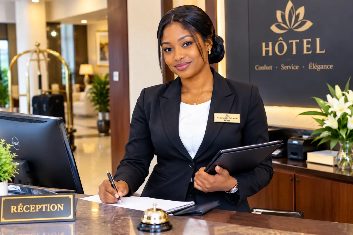 RECRUTEMENT ASSISTANTE GERANTE HOTEL
