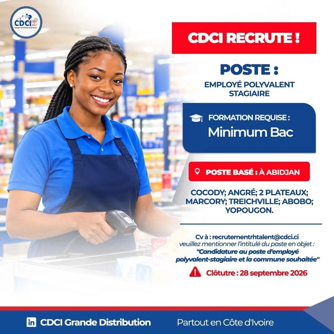 RECRUTEMENT EMPLOYE POLYVALENT STAGIAIRE