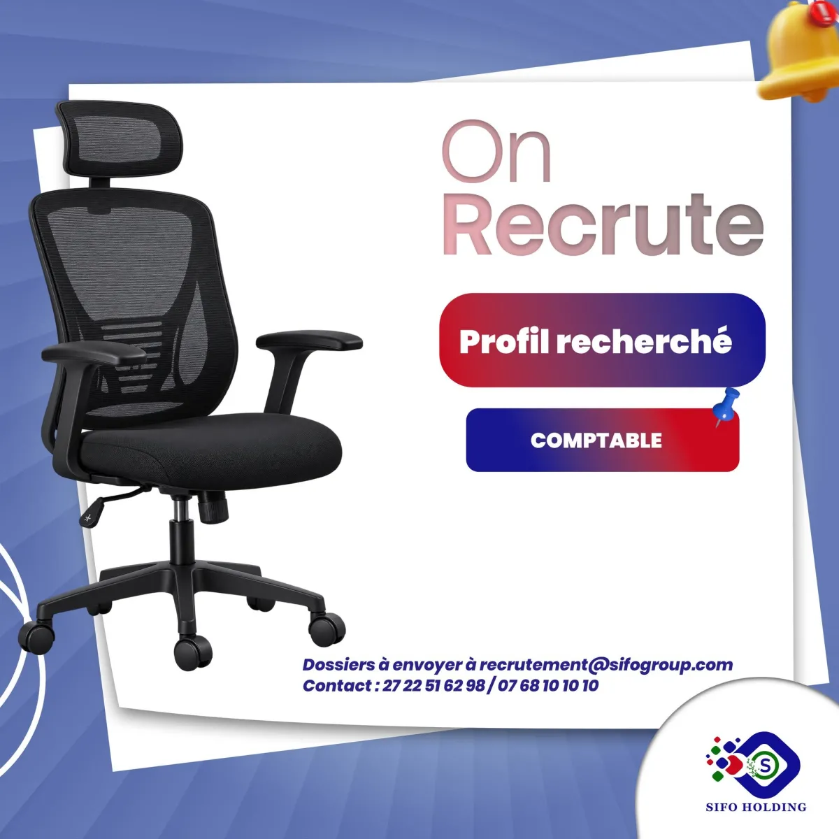 RECRUTEMENT D'UN COMPTABLE (H/F)