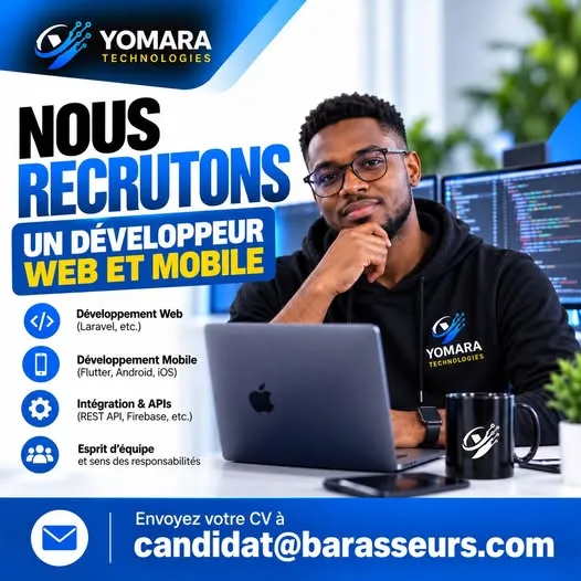 OUS RECRUTONS — DÉVELOPPEUR WEB & MOBILE