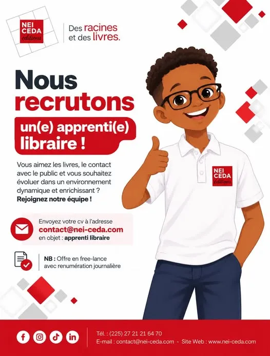 RECRUTEMENT DES APPRENTIS LIBRAIRES