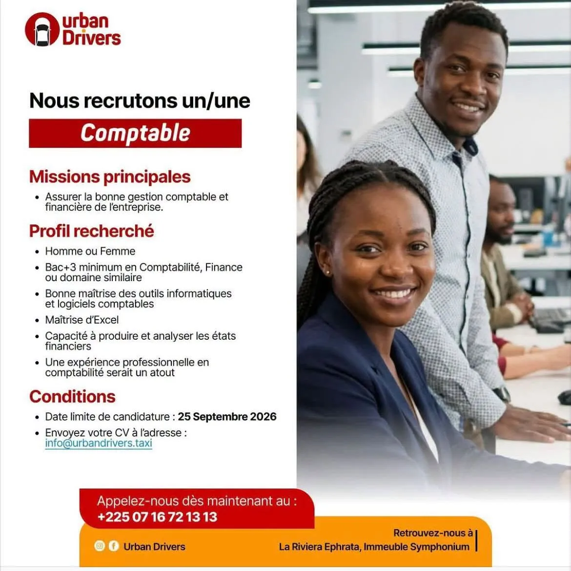 RECRUTEMENT UN(E) COMPTABLE (H/F)