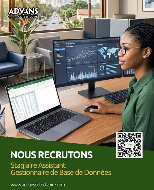 OPPORTUNITÉ D'EMPLOI RECRUTE ASSISTANT GESTIONNAIRE STAGIAIRE (H/F)