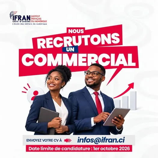 IFRAN RECRUTE COMMERCIAL (H/F)