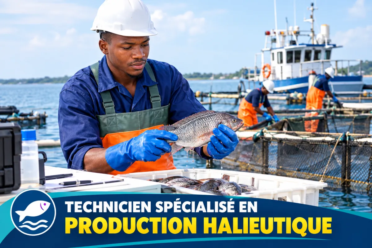 TECHNICIEN SPÉCIALISÉ EN PRODUCTION HALIEUTIQUE