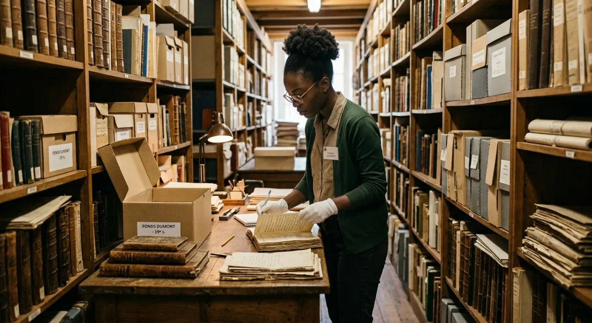 OFFRE D'EMPLOI – ARCHIVISTE (H/F)