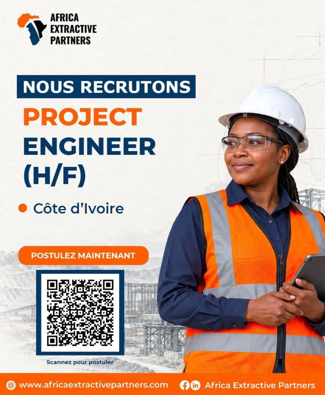 RECRUTEMENT PROJECT ENGINEER (H/F)