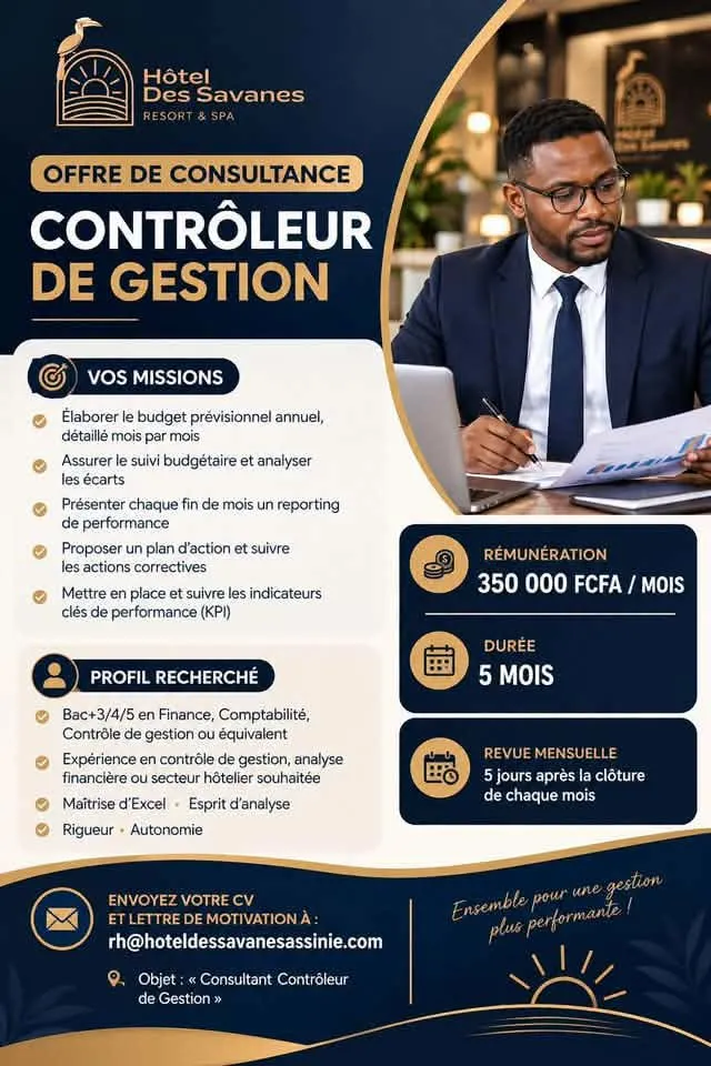 RECRUTEMENT CONTROLEUR DES GESTION