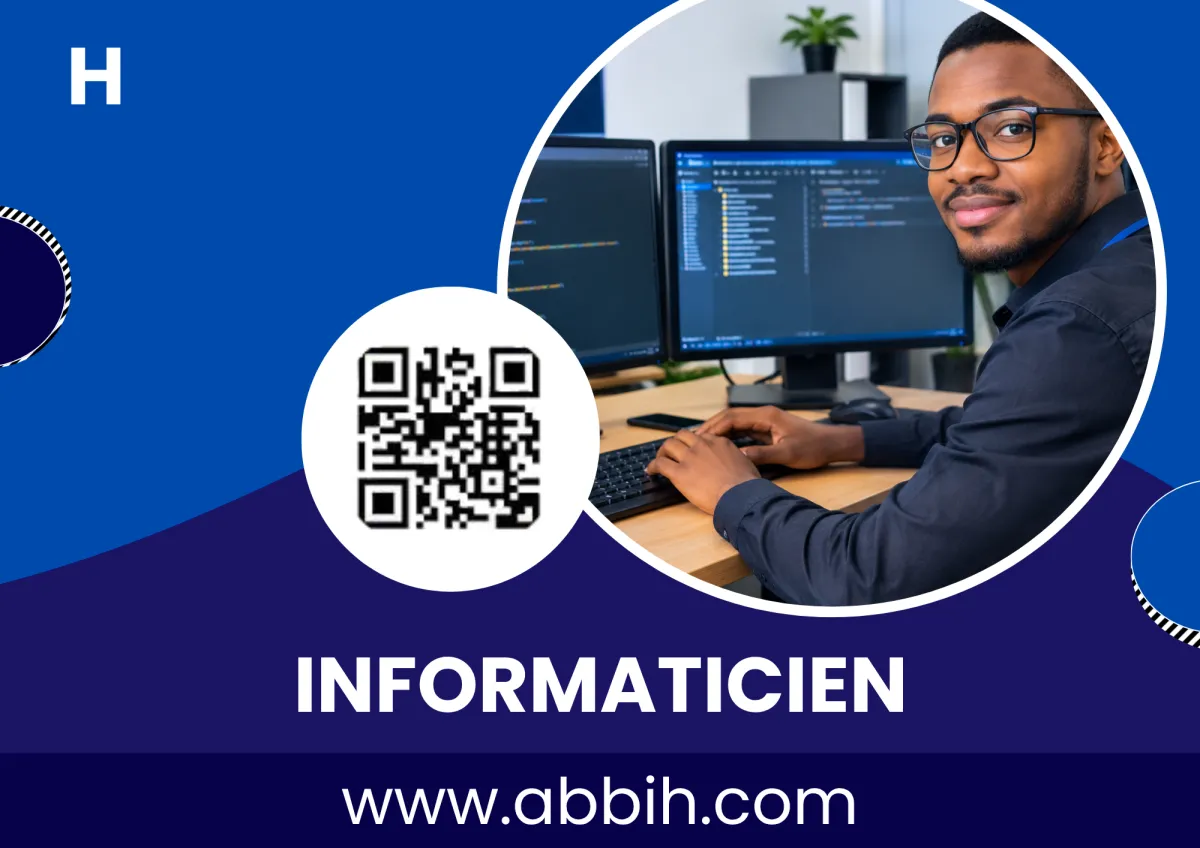RECRUTEMEN DUN 'INFORMATICIEN (H/F)