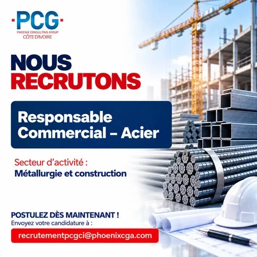 RECRUTEMENT RESPONSABLE COMMERCIAL (H/F)