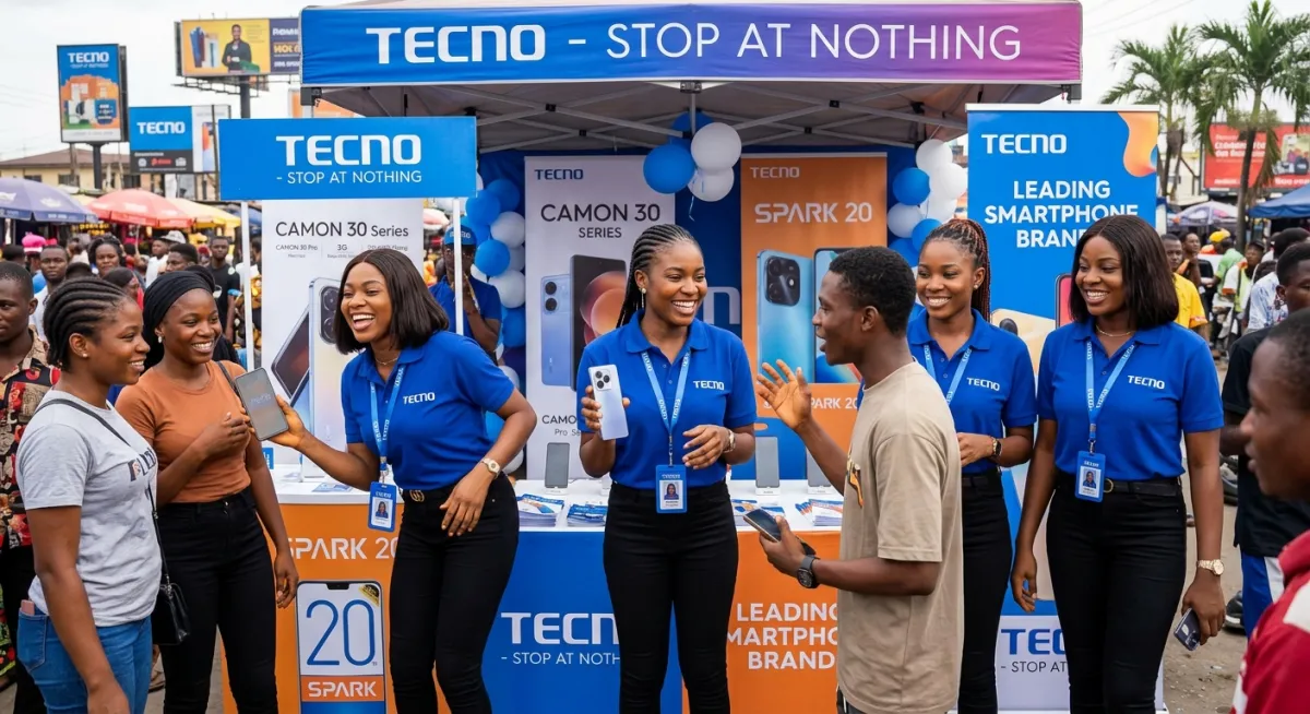 RECRUTEMENT – PROMOTRICES TECNO MOBILE