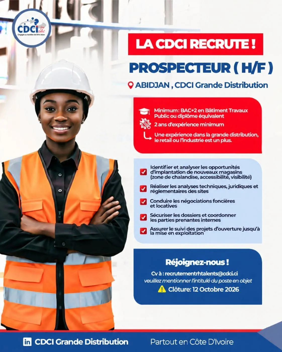 RECRUTEMENT D'UN PROSPECTEUR (H)