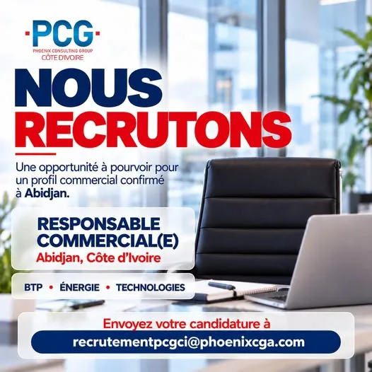 RECRUTEMENT RESPONSABLE COMMERCIAL (H/F)
