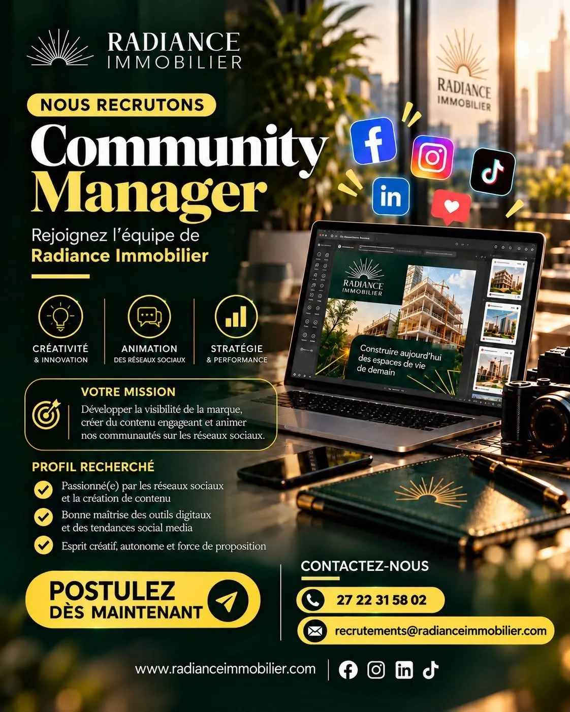 RECRUTEMENT COMMUNITY MANAGER (H/F)