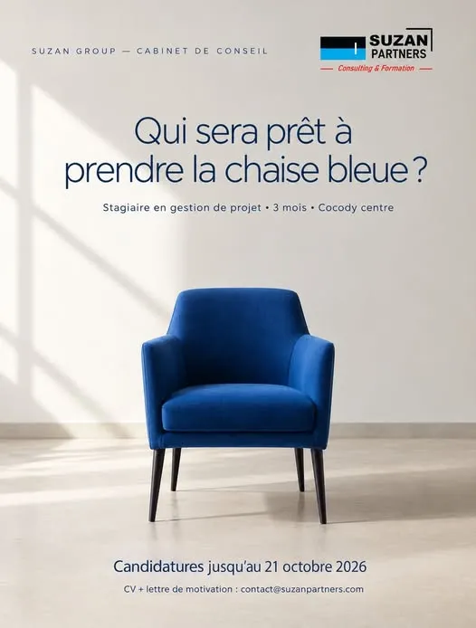 RECRUTEMENT STAGIAIRE EN GESTION DE PROJET