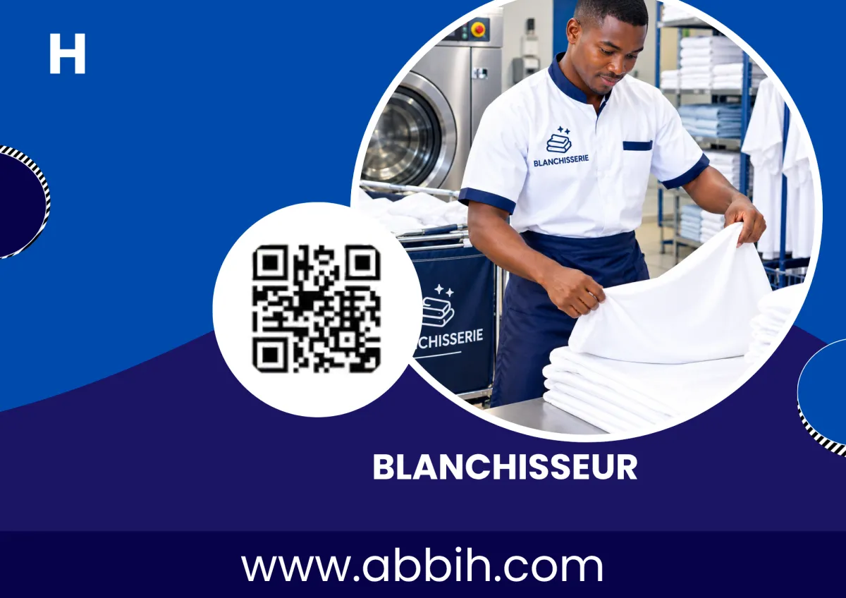 Offre emploi RECRUTEMENT BLANCHISSEUR D’HÔTEL (H/F) à ABIDJAN