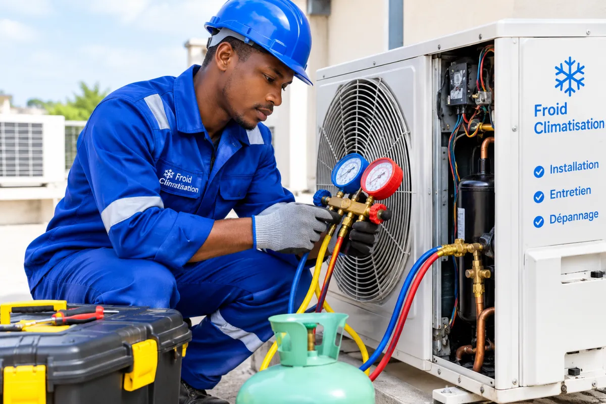 Offre d'emploi TECHNICIEN FROID ET CLIMATISATION (H/F) à ABIDJAN