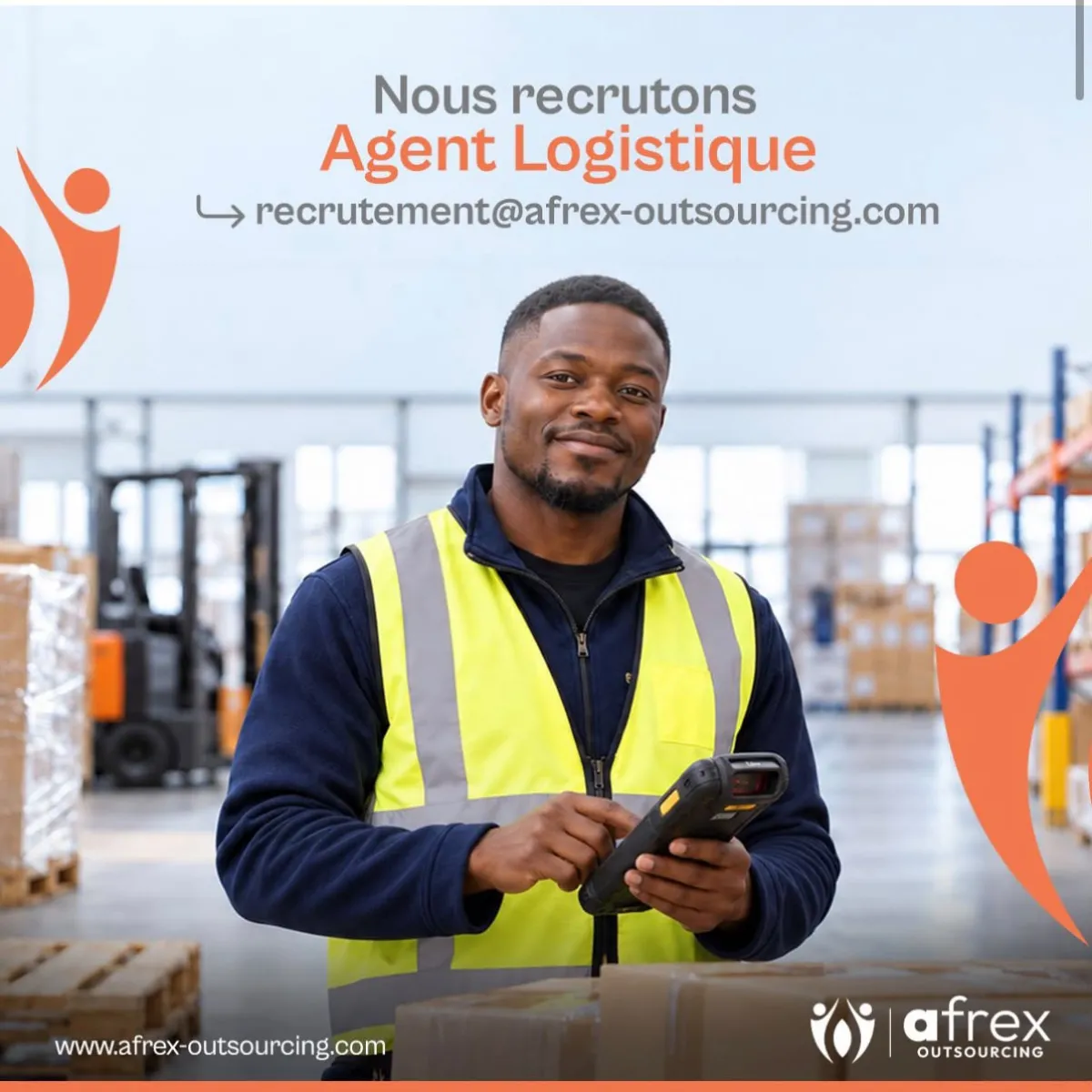 Offre RECRUTMENT AGENT DE LOGISTIQUE à ABIDJAN