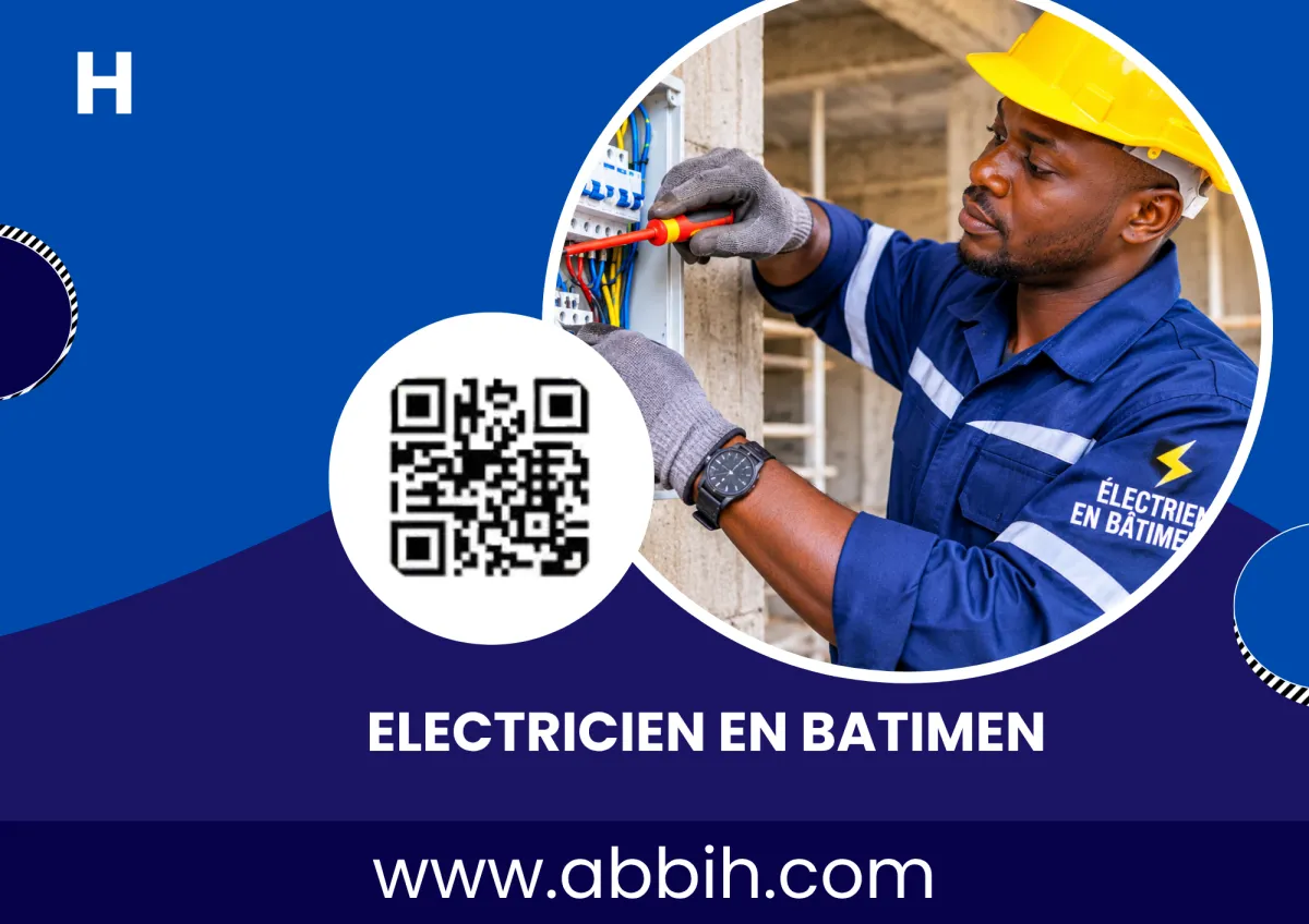 Offre RECRUEMENT ELECTRICIEN EN BATIMENT à COTE D'IVOIRE