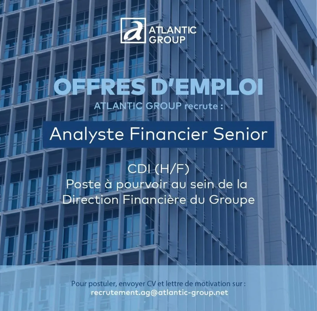 Offre RECRUTEMENT ANALYSTE FINANCIER (H/F) à COTE D'IVOIRE