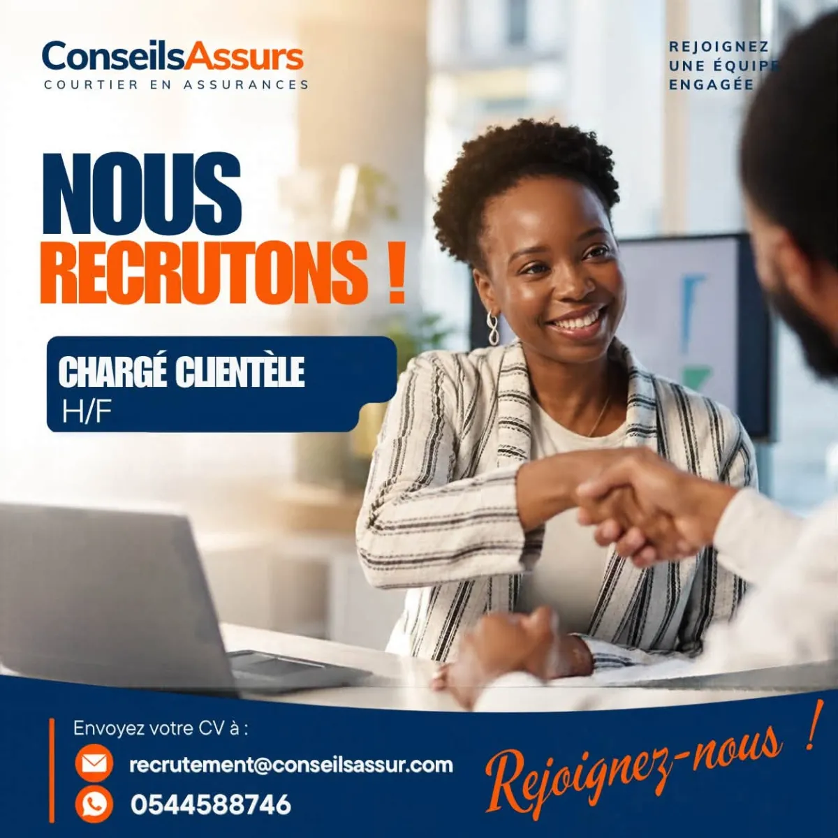 Offre RECRUTEMENT COMMERCIAL TERRAIN FREELANCE à COTE D'IVOIRE
