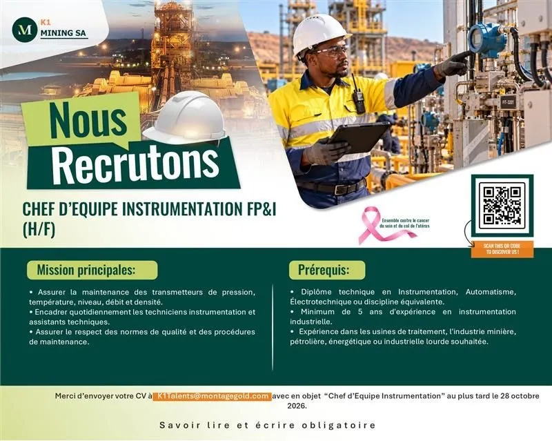 RECRUTEMENT DE PLUSIEURS POSTES -  - COTE D'IVOIRE