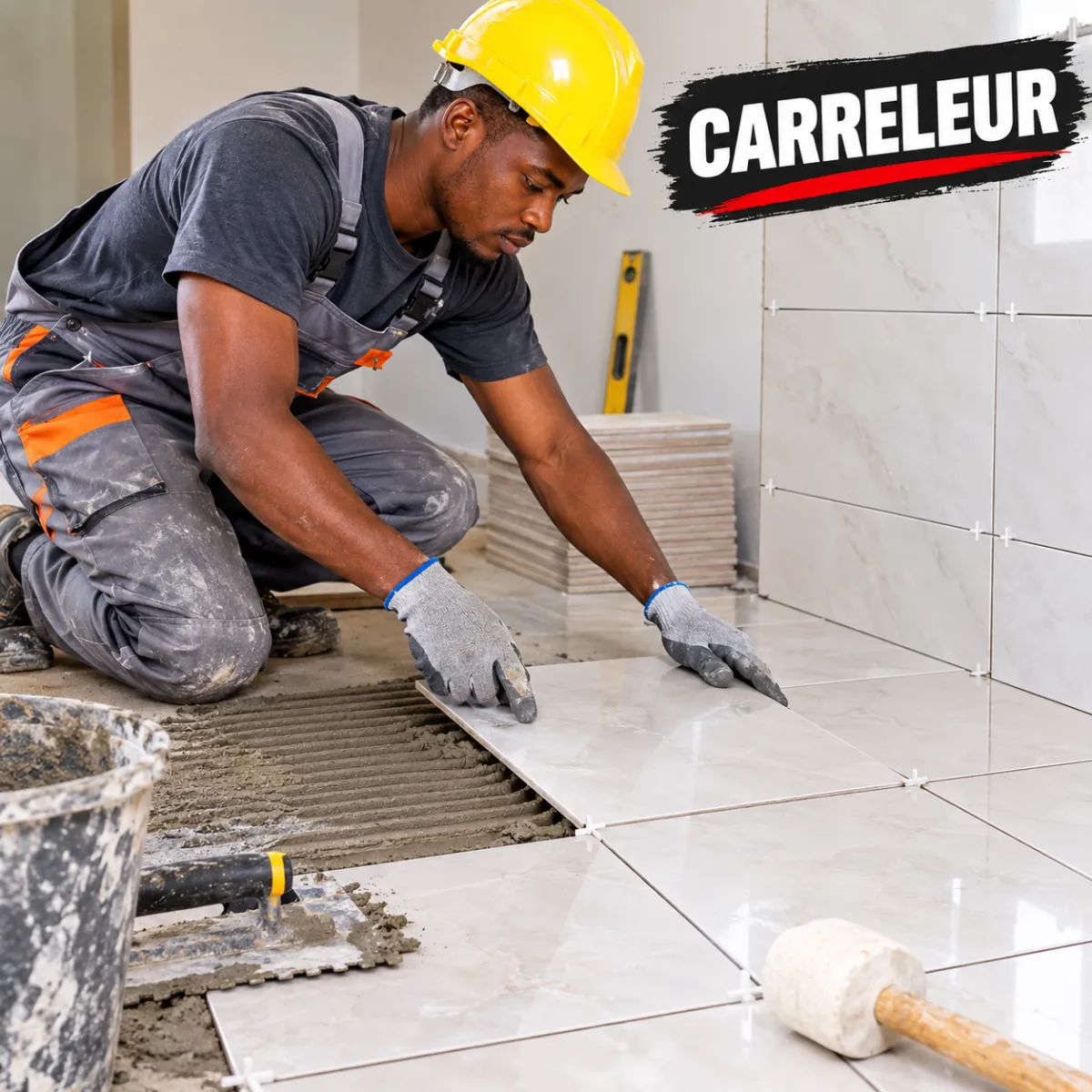 Offre RECRUTEMENT D'UN CARRELEUR (H/F) à COTE D'IVOIRE