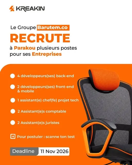RECRUTEMENT DE PLUSIEURS POSTES -  - COTE D'IVOIRE