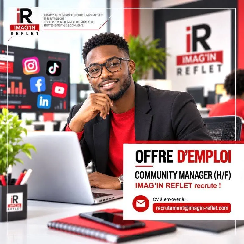 Offre RECRUTEMENT COMMUNITY MANAGER (H/F) à COTE D'IVOIRE